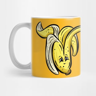 Cheeky Cartoon Banana Skin Garden Tips Toons Mug